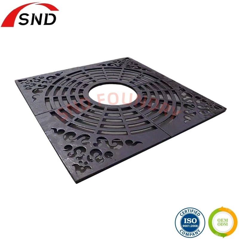 Ductile iron tree guards