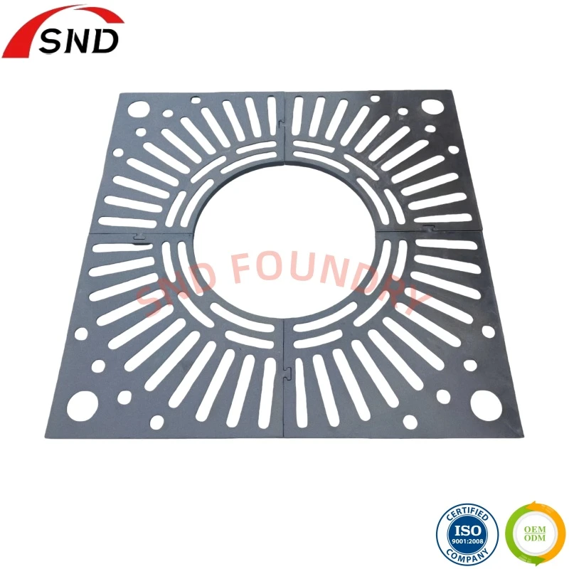 Serrated Anti-Skid Tree Grate Serrated Anti-Skid Tree Grate